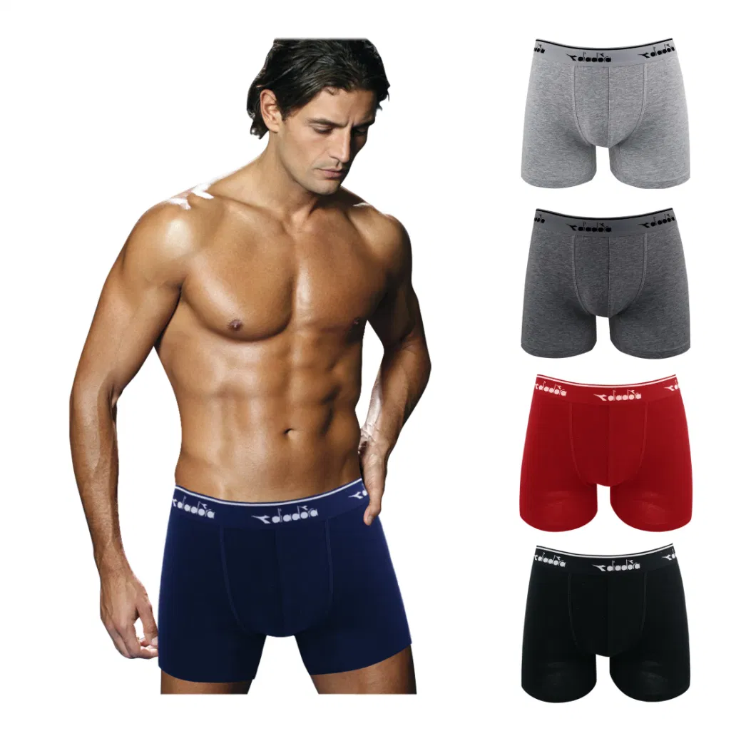 OEM Fashion Design Classic Style Breathable Cotton Men Underwear